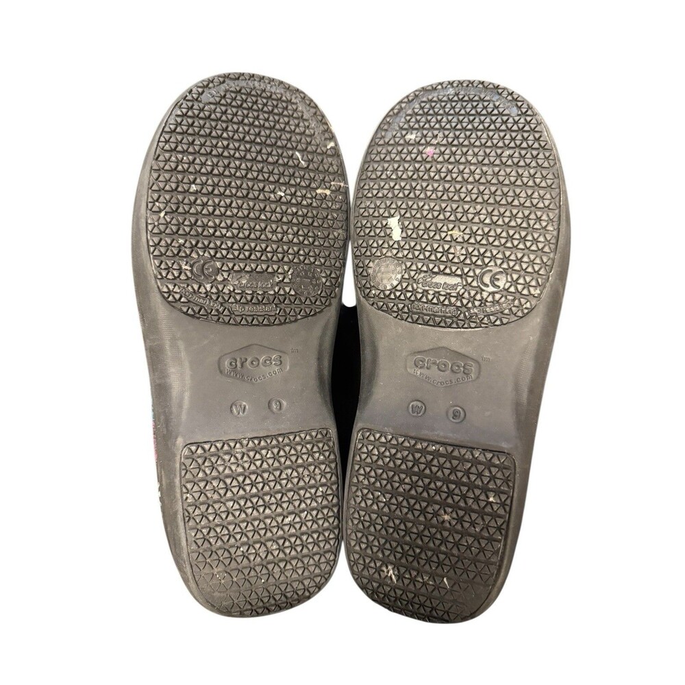 Womens Comfort Crocs Size 9 Neira Pro‎ II  Slip Resistant Work Clogs Mandala - Picture 3 of 7